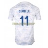 Original Fußballtrikot Frankreich Ousmane Dembele 11 Auswärtstrikot WM 2022 Für Herren